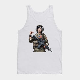 Tactical Girl Tank Top